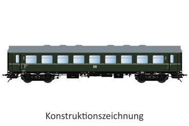 Reko-Wagen B4mgl, 2.Kl, DR, Ep.3, Betr.-Nr.260-252